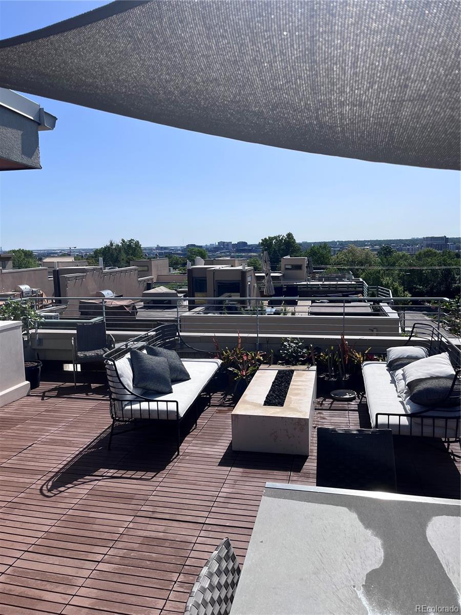 3400 Tejon Street Denver, CO 80211 - Photo 39 of 43 a view of a patio with couches and city view