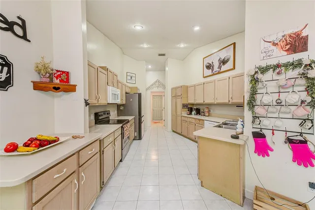 a very nice looking room with a large window