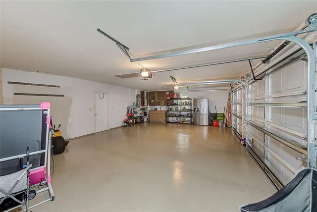 a view of a storage in a room