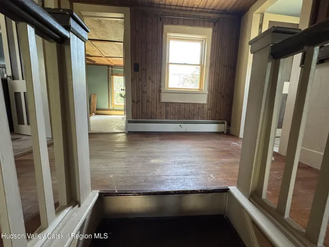 a view of front door