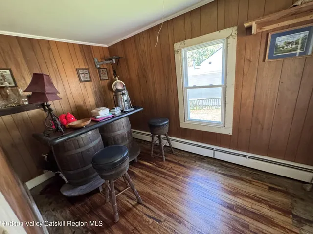 a room with furniture and a window