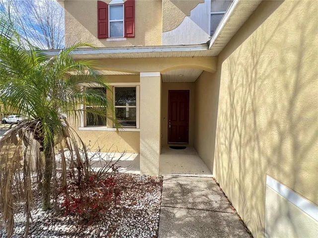 a view of a entryway