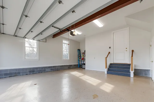 a view of water heater room