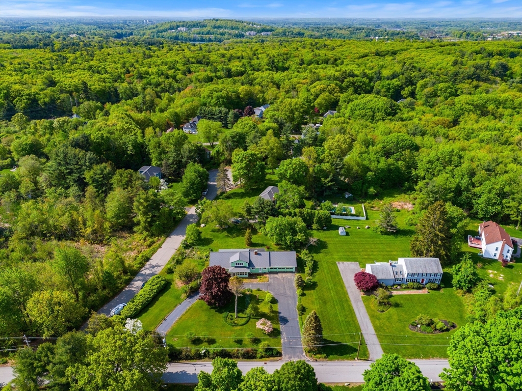 30 Bailey Road Andover, MA 01810 - Photo 31 of 37 an aerial view of a house with a yard