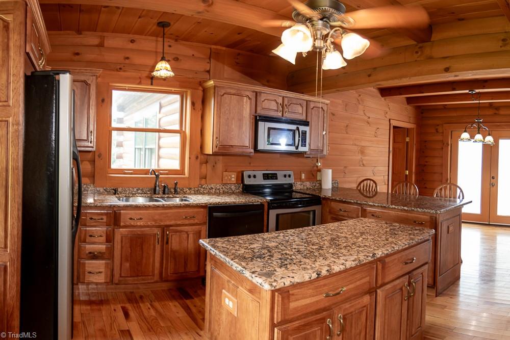 512 Vass Mill Road Laurel Fork, VA 24352 - Photo 15 of 49 Kitchen Island