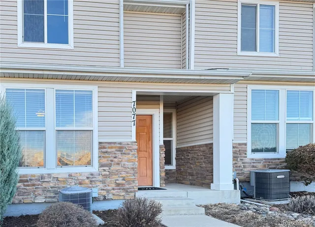a view of front door door