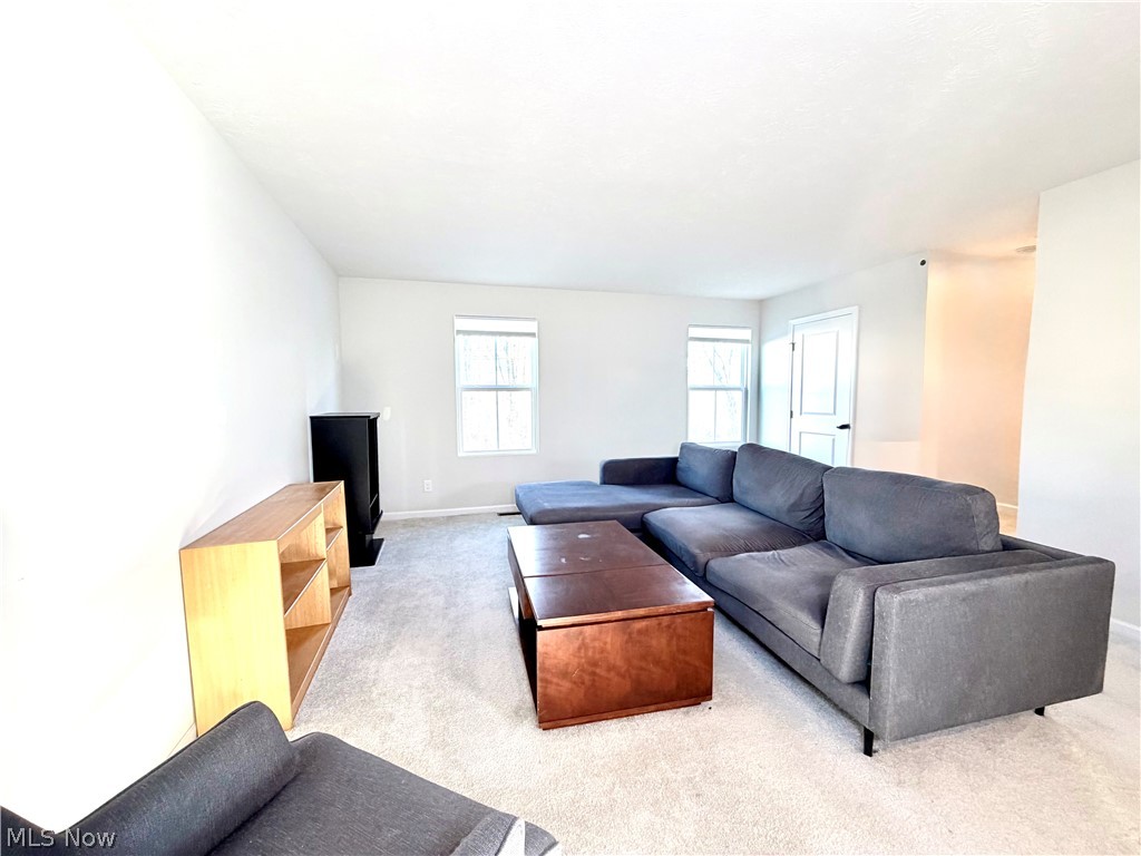 153 Raintree Lane Painesville, OH 44077 - Photo 5 of 13 Living room featuring light colored carpet and baseboards