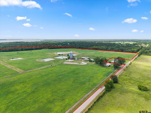 a view of an outdoor space and a lake view
