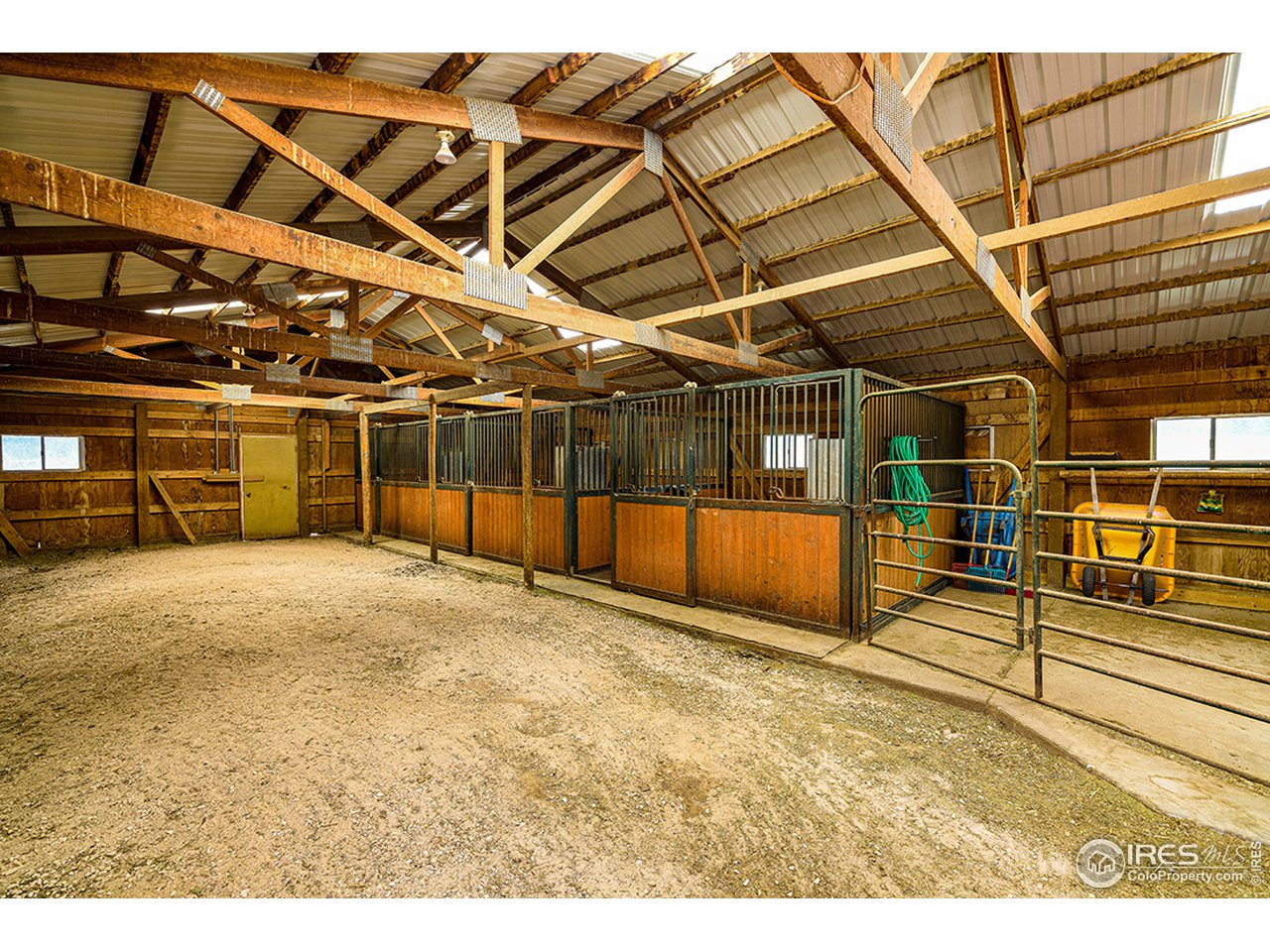 222 Boxer Ranch Road Livermore, CO 80536 - Photo 20 of 28 a view of a indoor garage