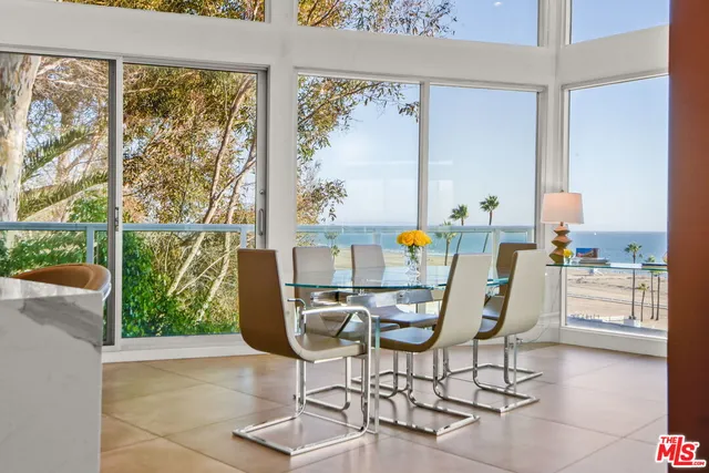 a front view of a multi story building