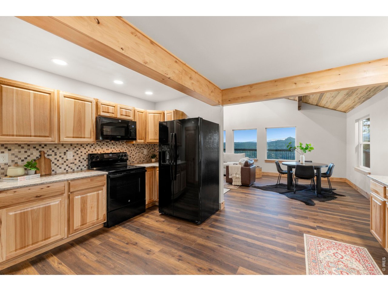 1074 Caddo Road Red Feather Lakes, CO 80545 - Photo 12 of 34 Kitchen with All New Appliances!