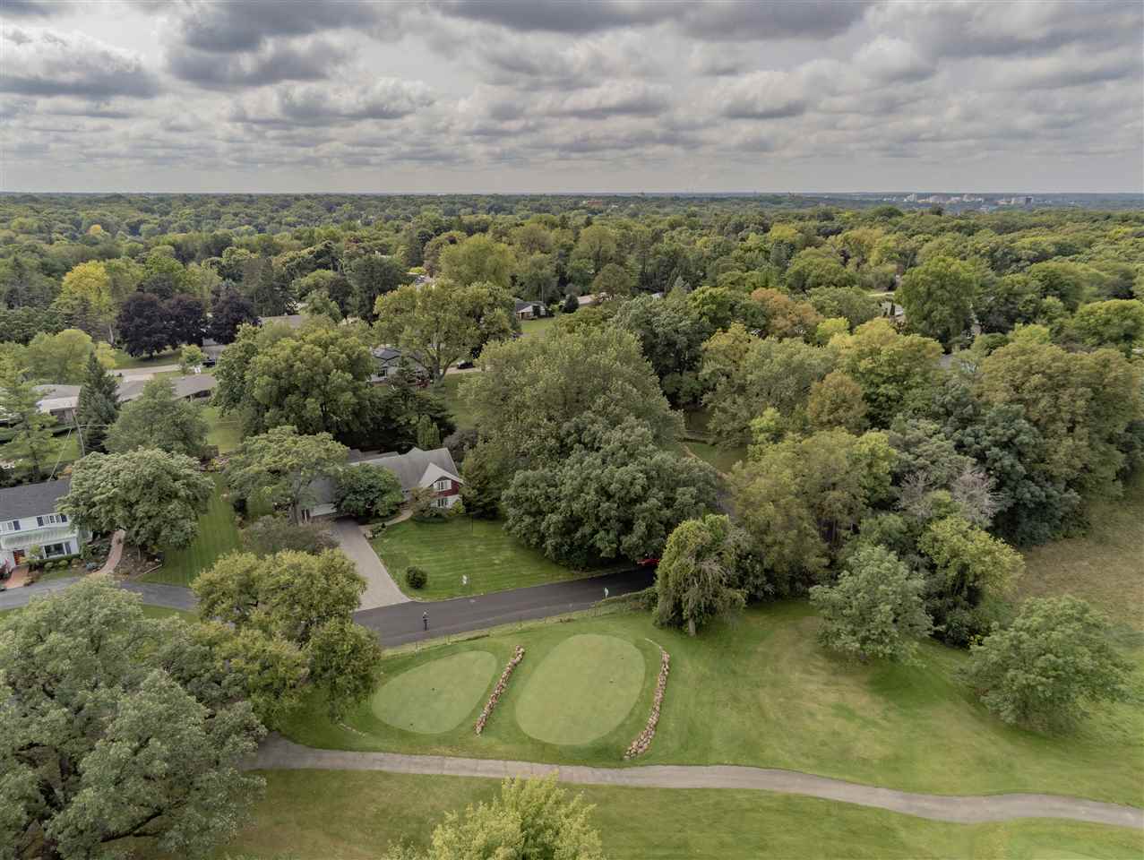 3307 Landstrom Road Rockford, IL 61107 - Photo 39 of 40 an aerial view of a houses with a yard