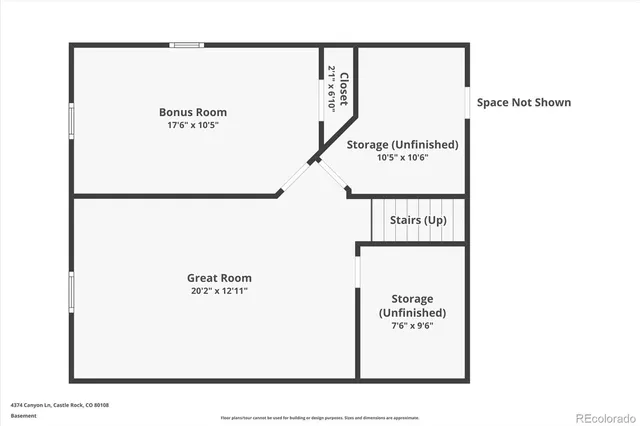 $785,000 | 4374 Canyon Lane, Castle Rock, CO 80108