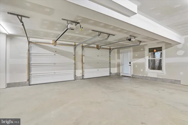 a view of a room with an entryway