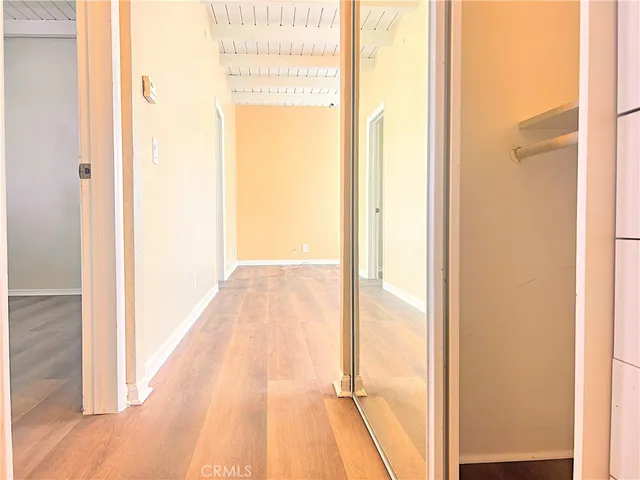 a view of a bathroom from a window