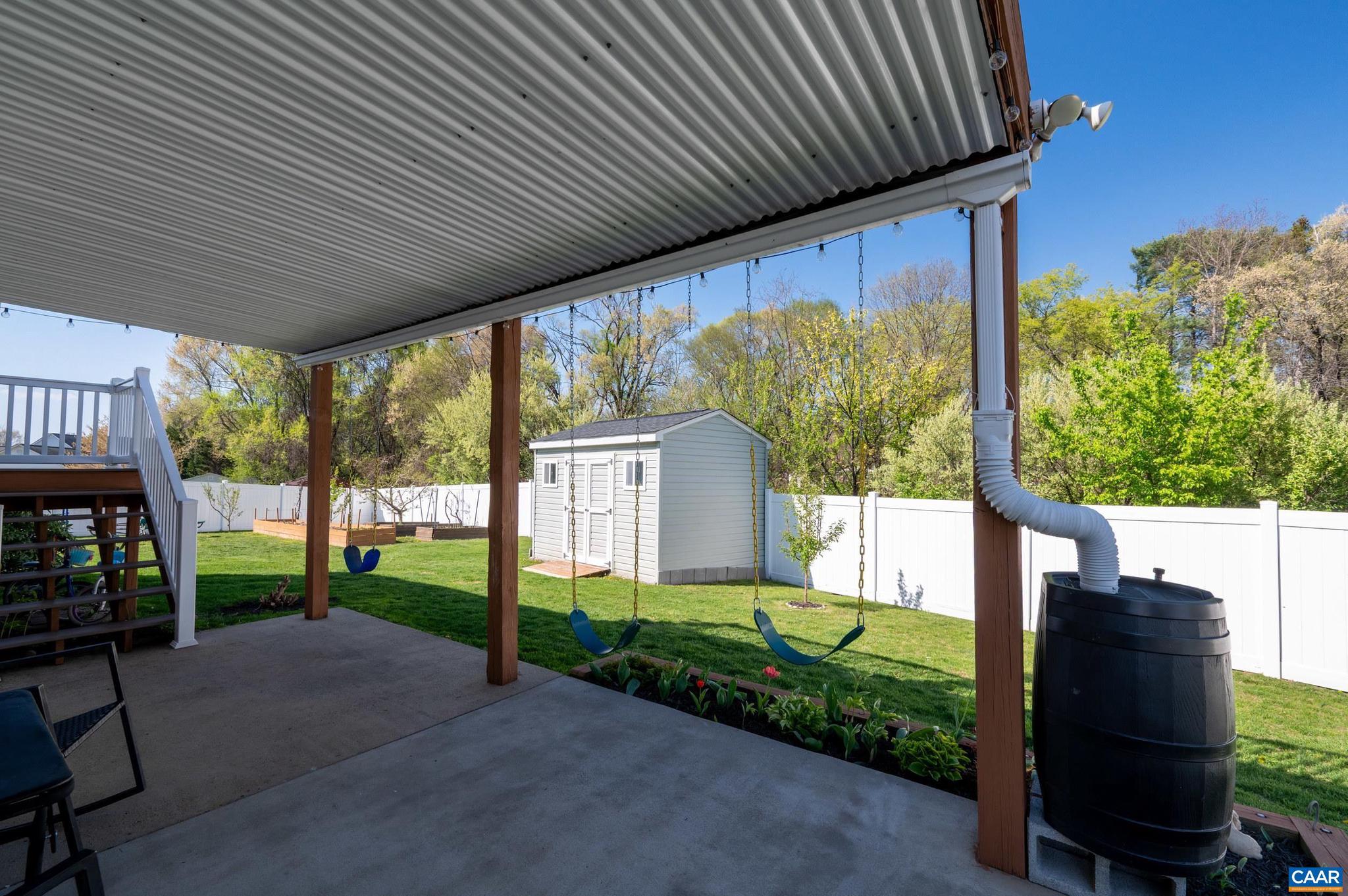 225 Mayfield La Waynesboro, VA 22980 - Photo 48 of 56 a view of a porch with furniture and garden