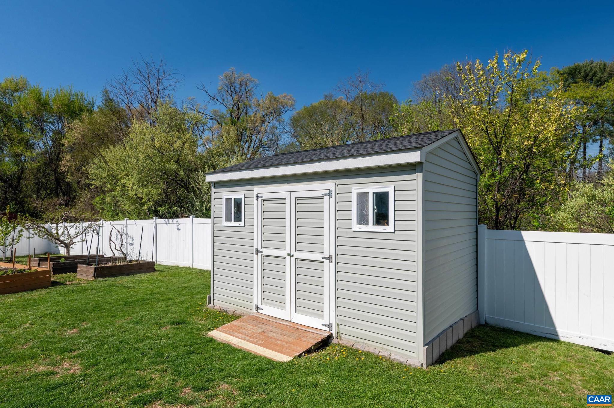 225 Mayfield La Waynesboro, VA 22980 - Photo 52 of 56 a view of a backyard with a small cabin