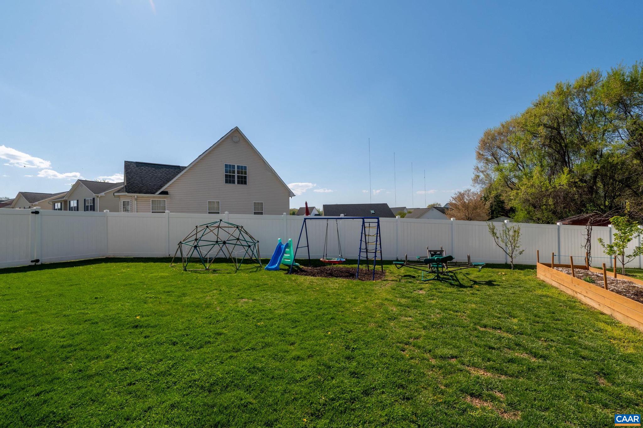 225 Mayfield La Waynesboro, VA 22980 - Photo 54 of 56 a backyard of a house with wooden floor and fence