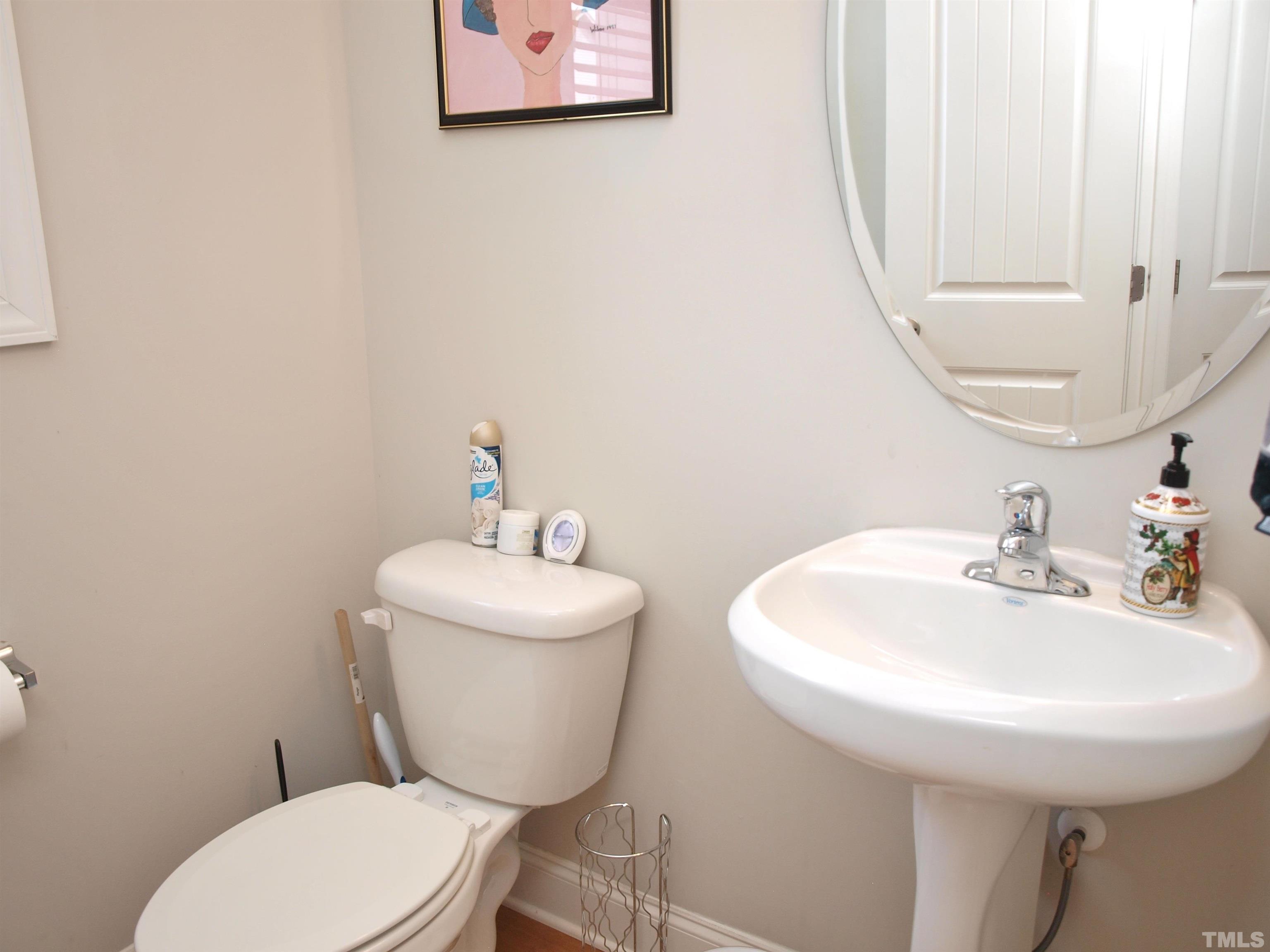 7613 Weathered Oak Way Raleigh, NC 27616 - Photo 16 of 22 Toilet and sink.