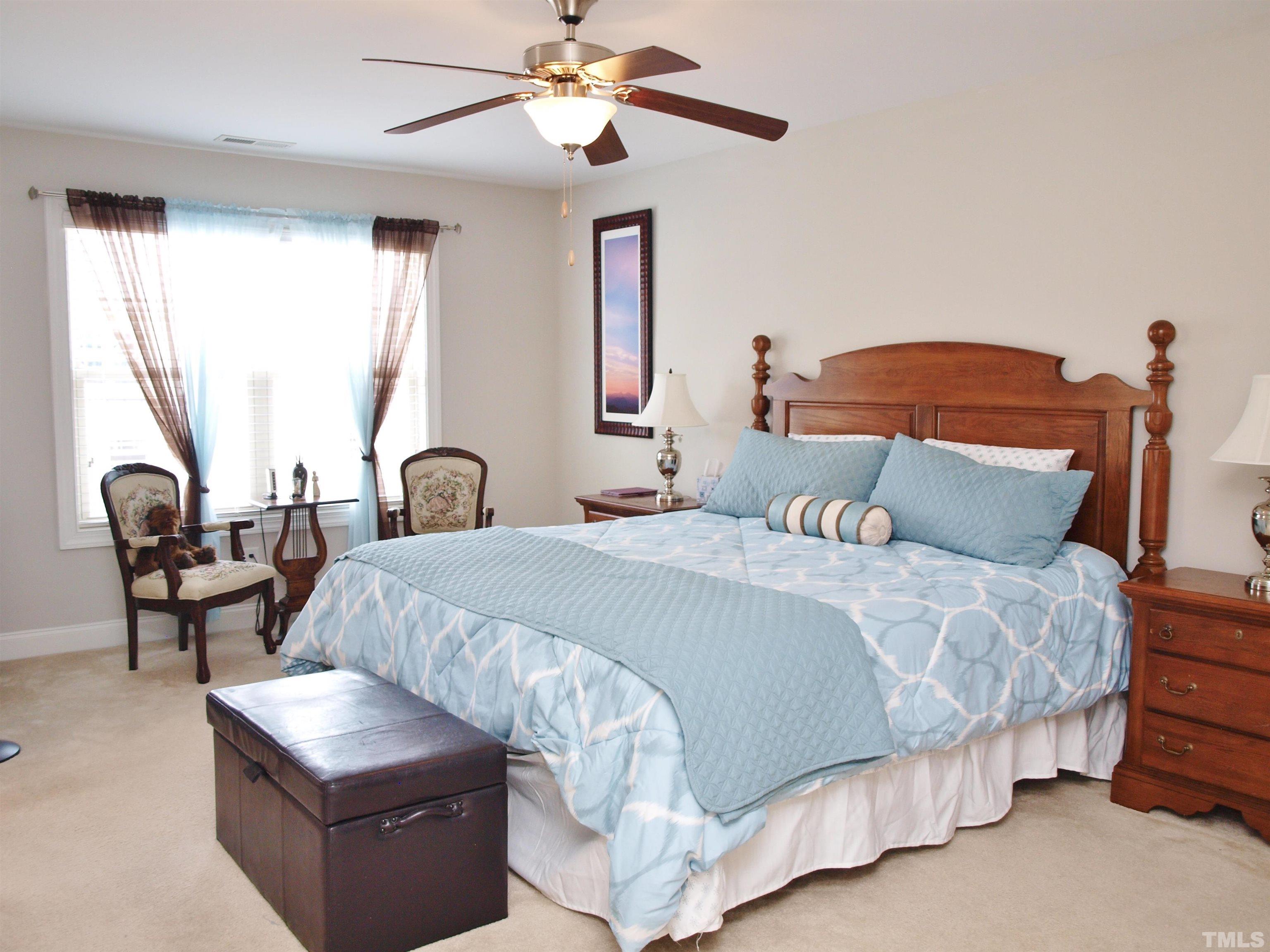 7613 Weathered Oak Way Raleigh, NC 27616 - Photo 10 of 22 Spacious primary bedroom suite.