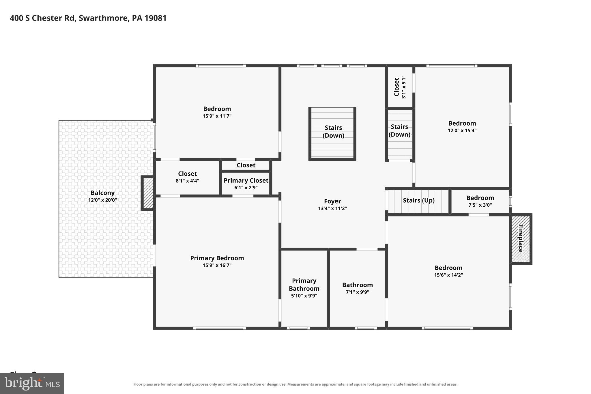 400 South Chester Road Swarthmore, PA 19081 - Photo 64 of 66 2nd Floor