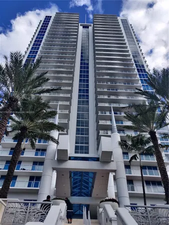 a front view of a building