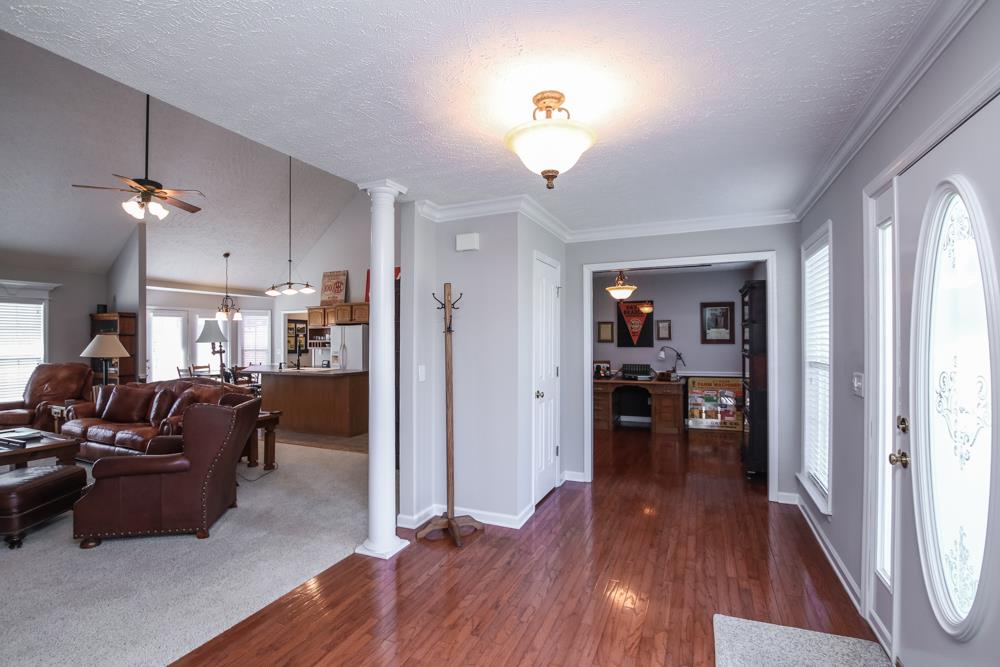 4079 Yeargan Road Murfreesboro, TN 37128 - Photo 5 of 30 a view of a livingroom with furniture hardwood floor and a living room