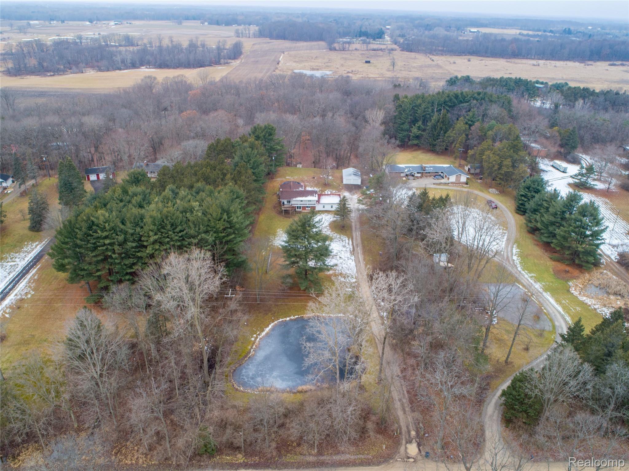 5665 Fisher Road Howell, MI 48855 - Photo 2 of 23 Almost 5 Acres to Enjoy Year Round!