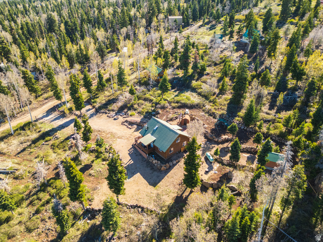706 Tranquility Drive Springdale, UT 84767 - Photo 40 of 55 Forest Seclusion: Visual proof of the privacy offered by the dense tree line.