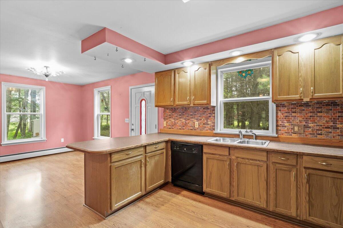292 Clearview Road Long Pond, PA 18334 - Photo 10 of 33 a kitchen with a sink stove and cabinets