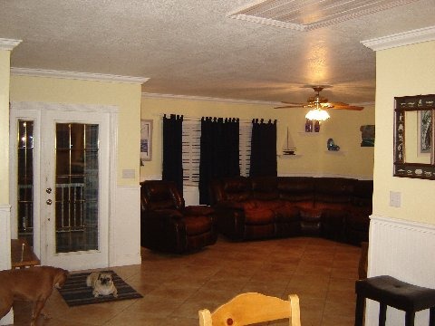 1018 Valencia Road Key Largo, FL 33037 - Photo 23 of 26 Living Room Front Door and Ceilings