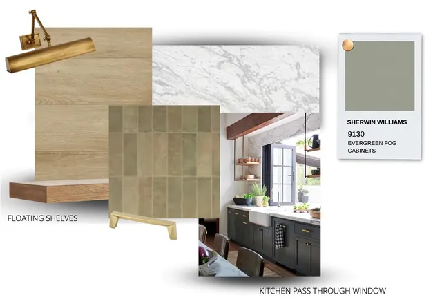 a living room with a couch and a table