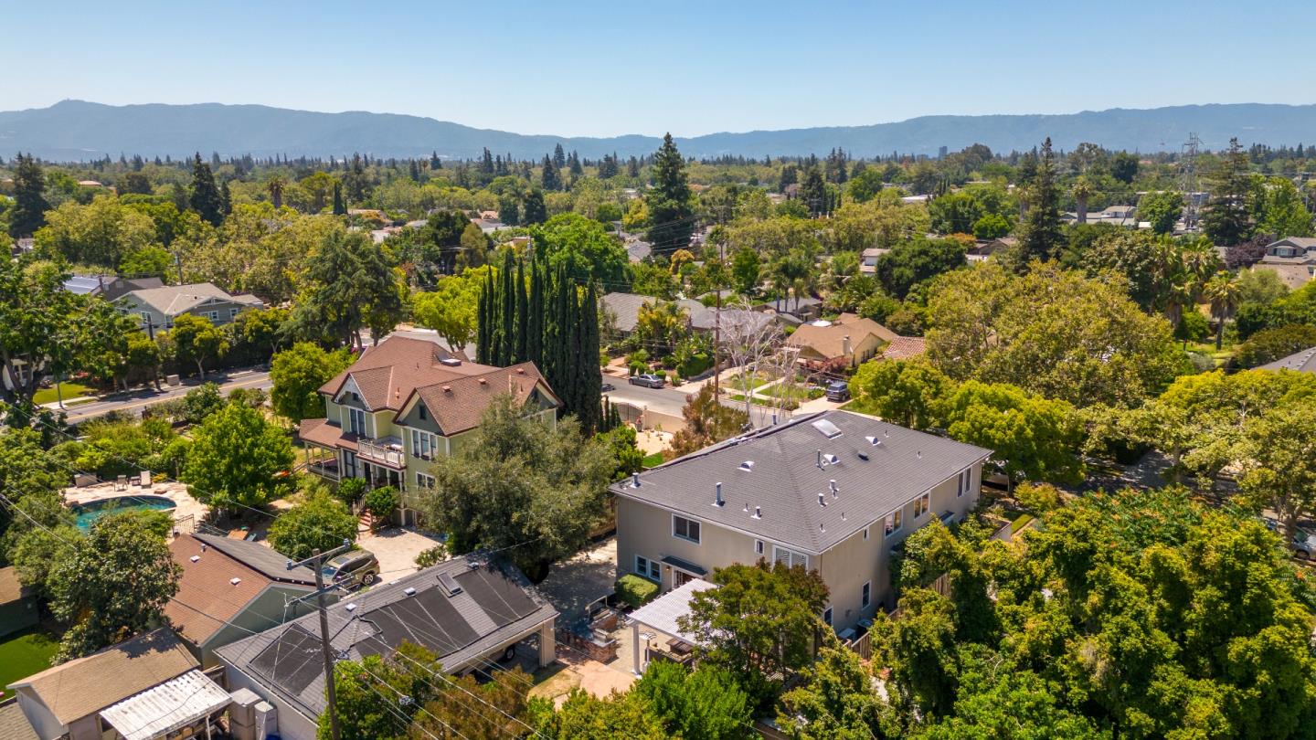 976 Riverside Drive San Jose, CA 95125 - Photo 78 of 78 an aerial view of house with an outdoor space