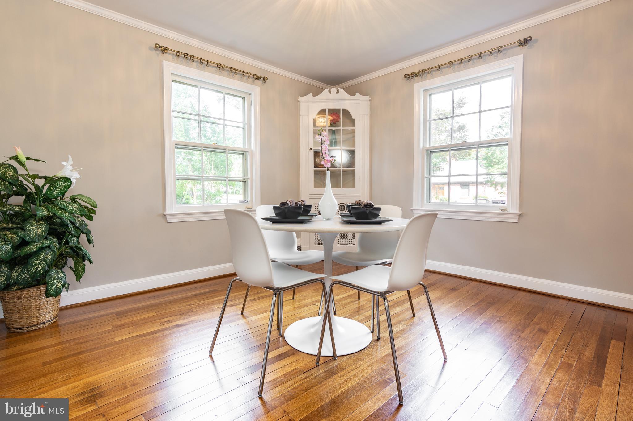 9604 Sutherland Road Silver Spring, MD 20901 - Photo 14 of 30 Dining Room has two windows w/ tons of light!