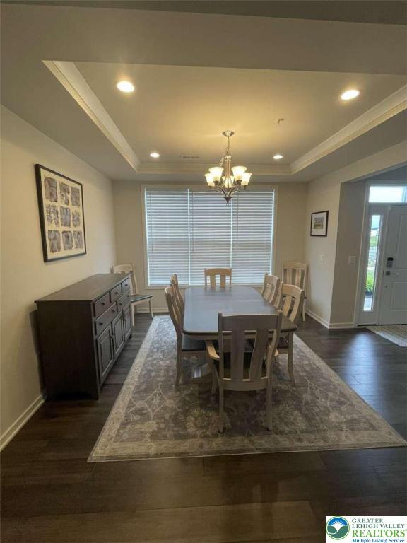 6907 Cedar Drive Bath, PA 18014 - Photo 9 of 23 a view of a dining room with furniture and wooden floor