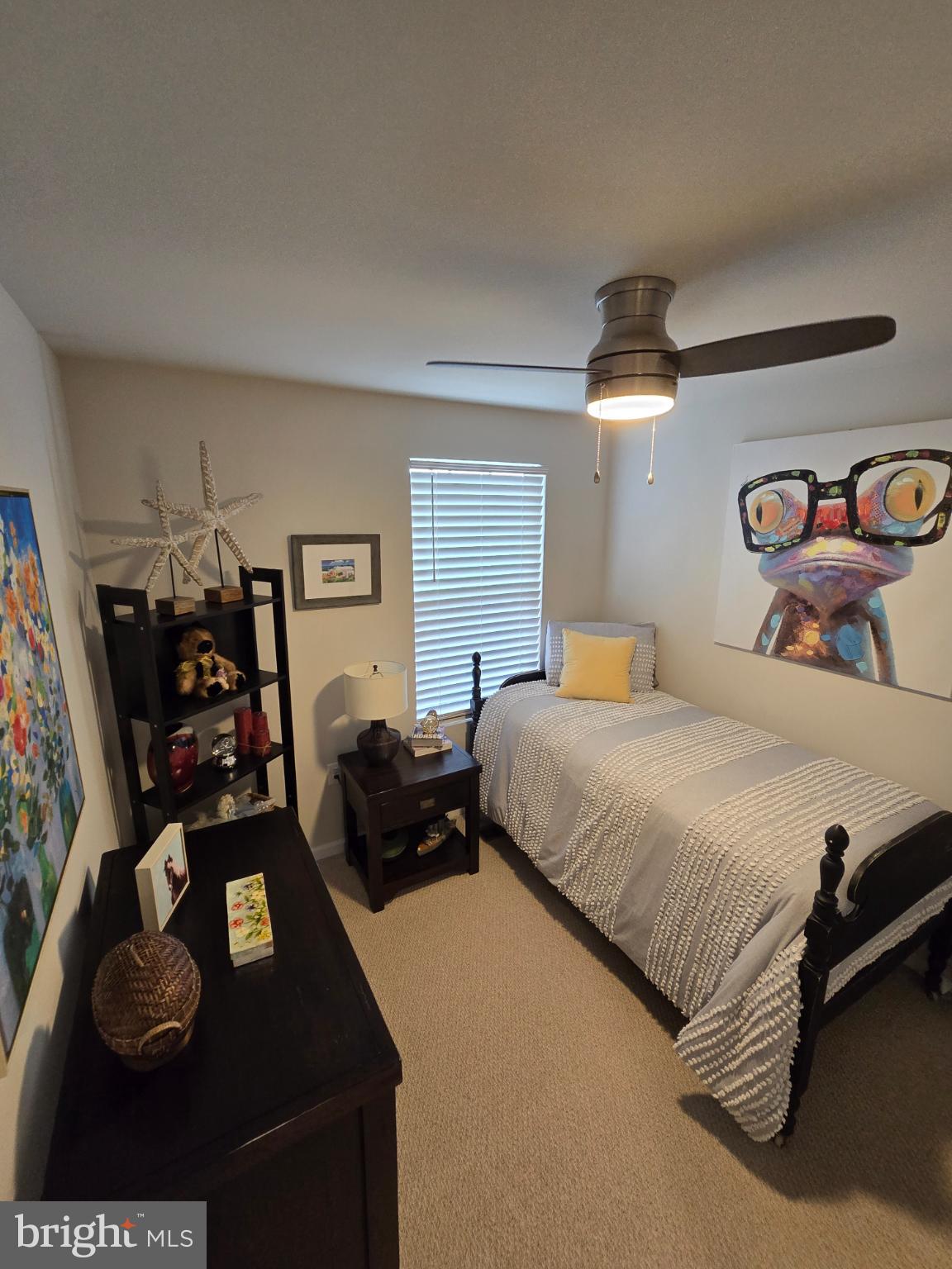 191 Presidents Pointe Avenue Ranson, WV 25438 - Photo 30 of 36 Cozy bedroom with artistic flair and light.