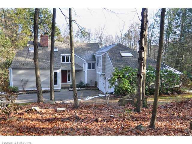 12 Highwood Road Canton, CT 06019 - Photo 1 of 1 a backyard of a house with lots of green space