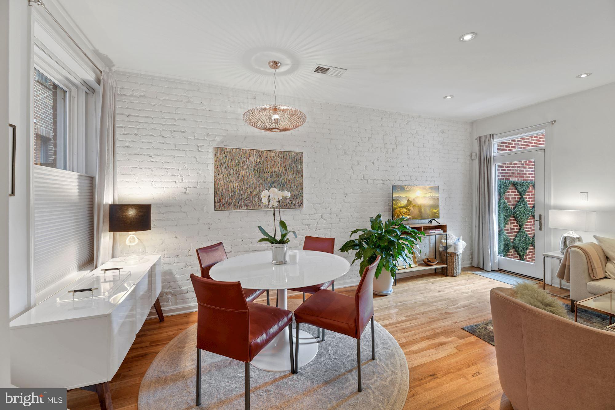 1822 T Street Northwest, Unit 3 Washington, DC 20009 - Photo 6 of 22 Private Terrace Access Ideal for Entertaining