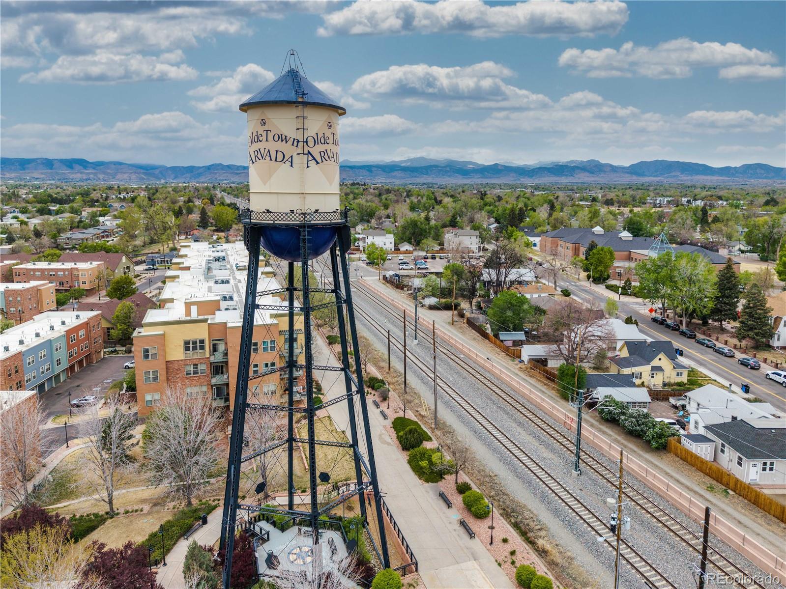5392 Allison Street Arvada, CO 80002 - Photo 42 of 47 a view of a city from a balcony