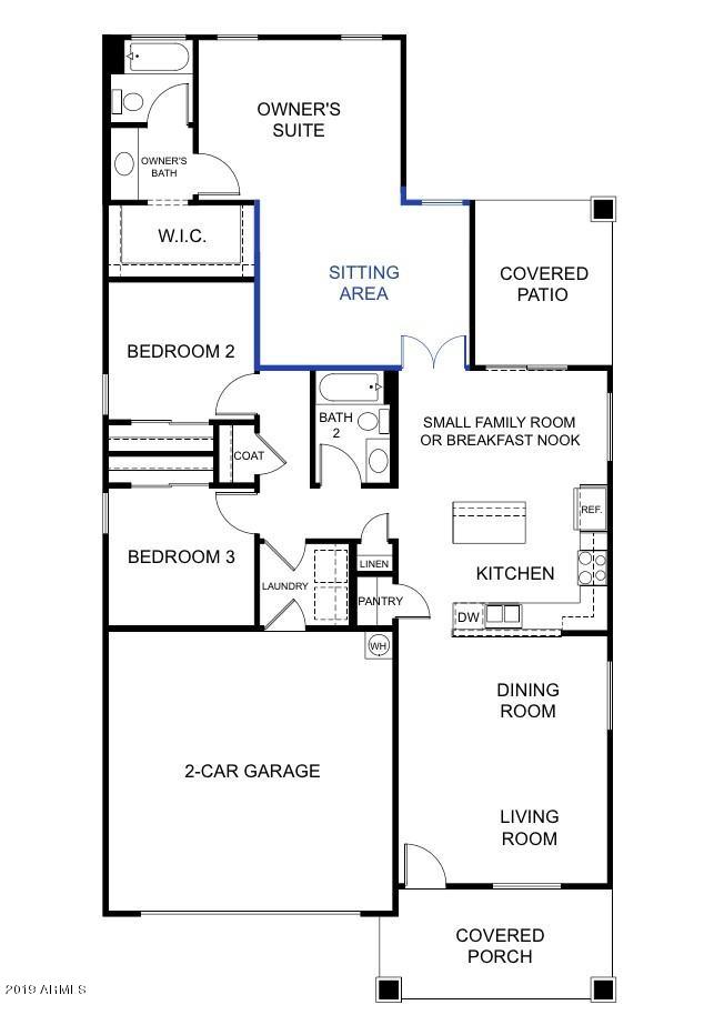 2824 East Roeser Road Phoenix, AZ 85040 - Photo 2 of 2 2824 roeser floor plan pic