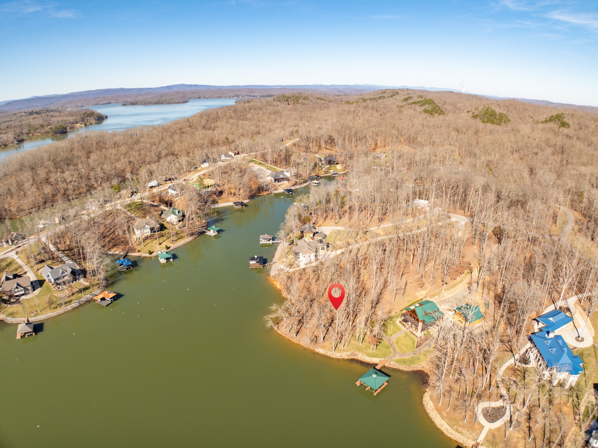 0 Edgewater Way Ten Mile, TN 37880 - Photo 16 of 28 an aerial view of residential houses with outdoor space