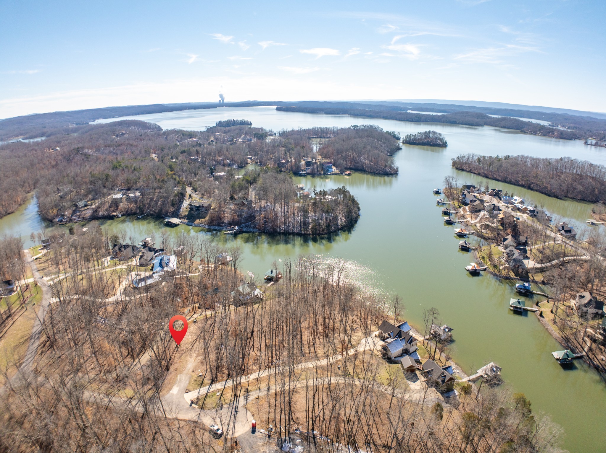 0 Edgewater Way Ten Mile, TN 37880 - Photo 21 of 28 an aerial view of lake residential house with outdoor space