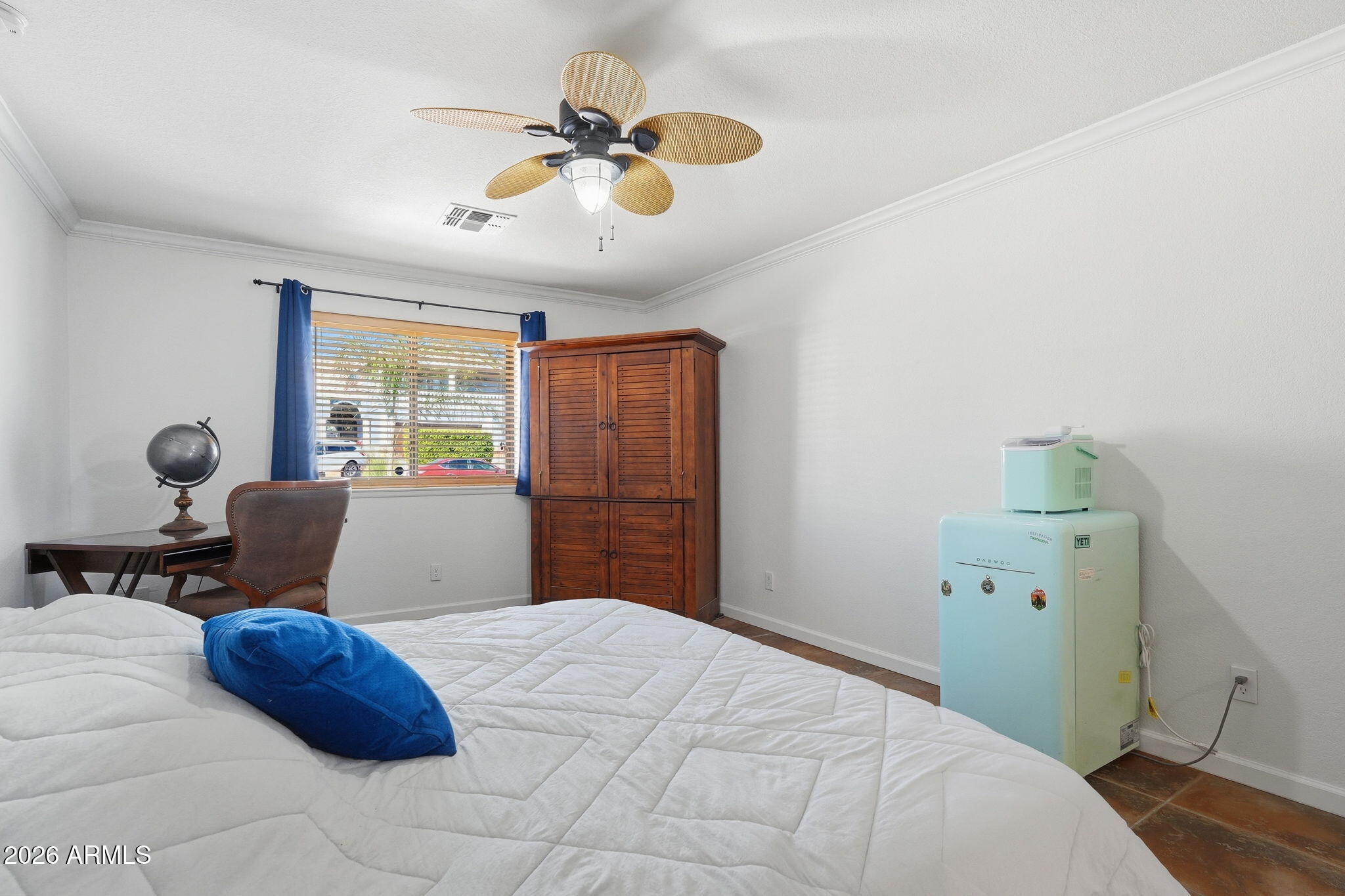 13619 North 18th Street Phoenix, AZ 85022 - Photo 51 of 53 a bedroom with a bed and window