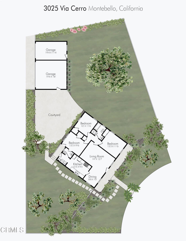 3025 Via Cerro Montebello, CA 90640 - Photo 21 of 21 Via-Cerro-Floor-Plan