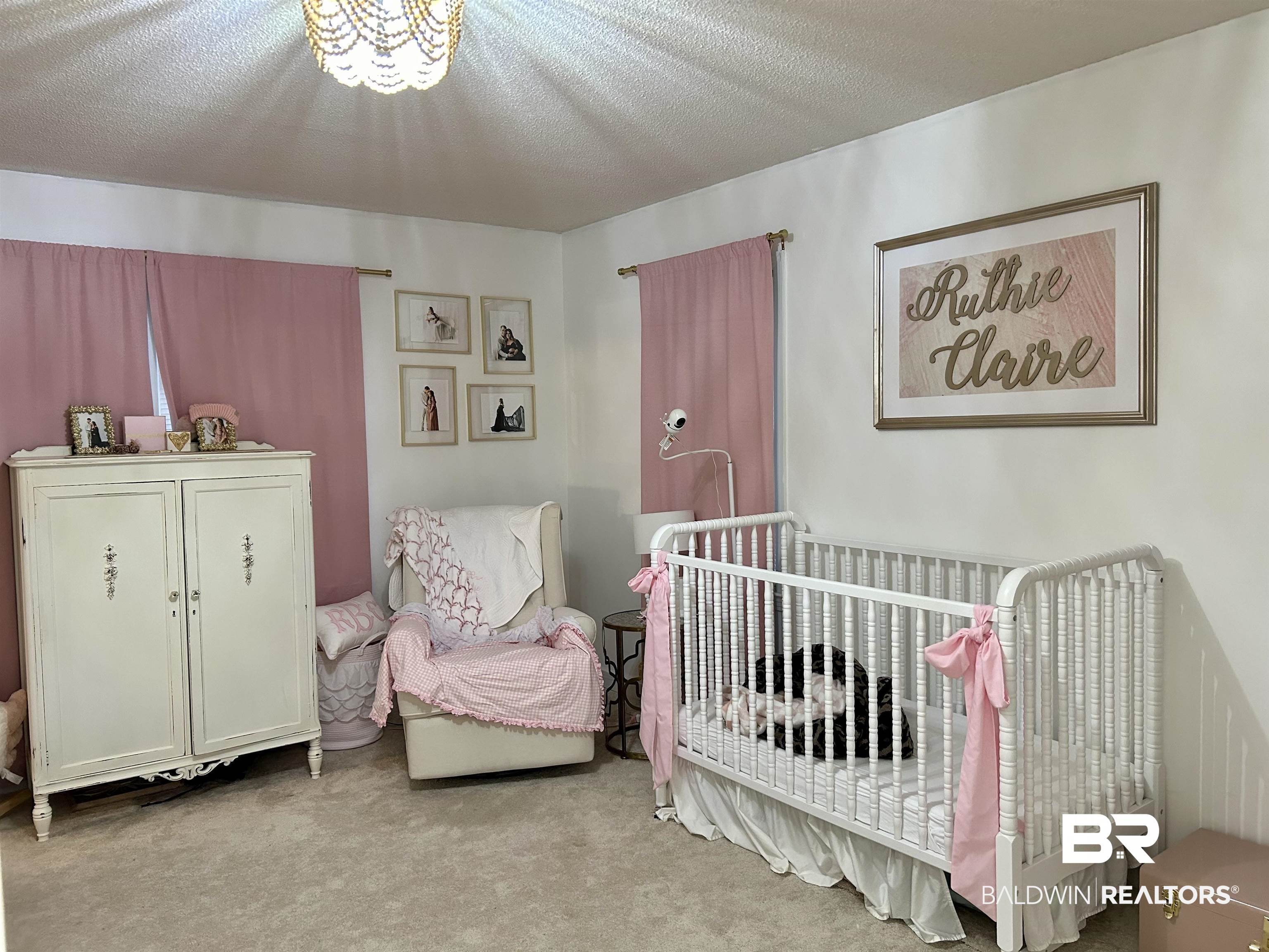 3850 Newman Road Mobile, AL 36695 - Photo 19 of 27 Carpeted bedroom with a textured ceiling