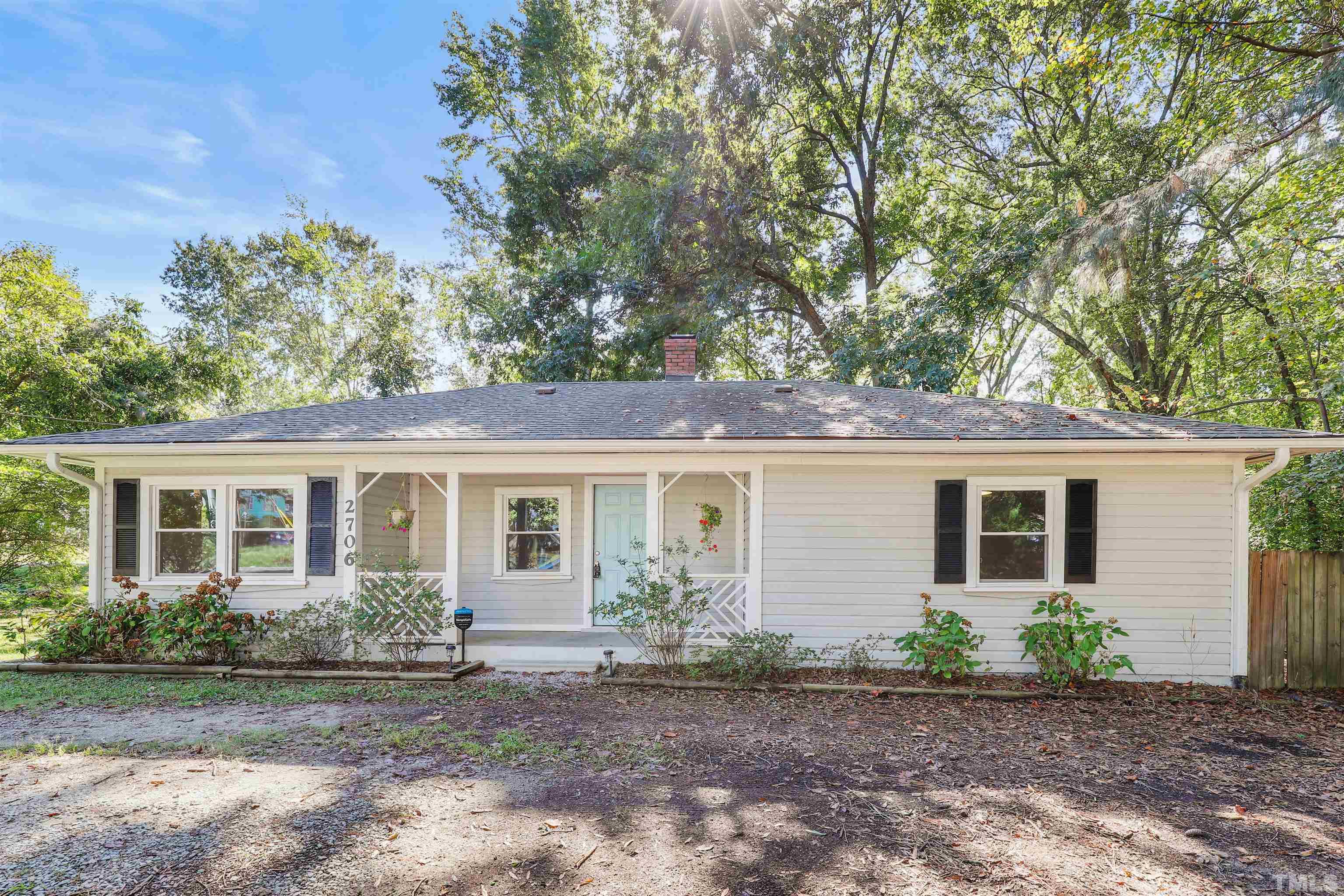 front view of house with a yard