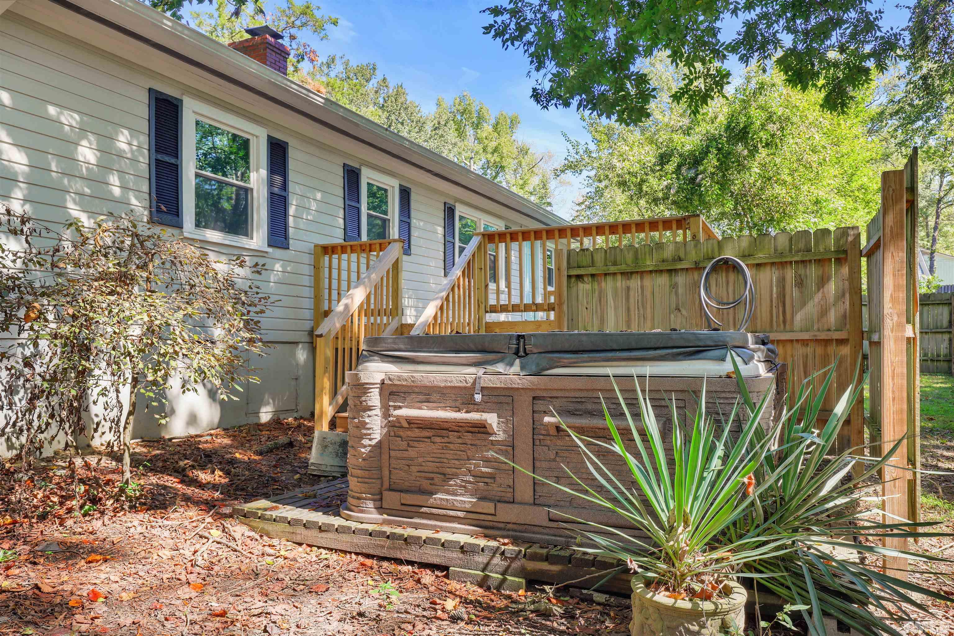 2706 Dearborn Drive Durham, NC 27704 - Photo 20 of 24 a view of a house with backyard and sitting area