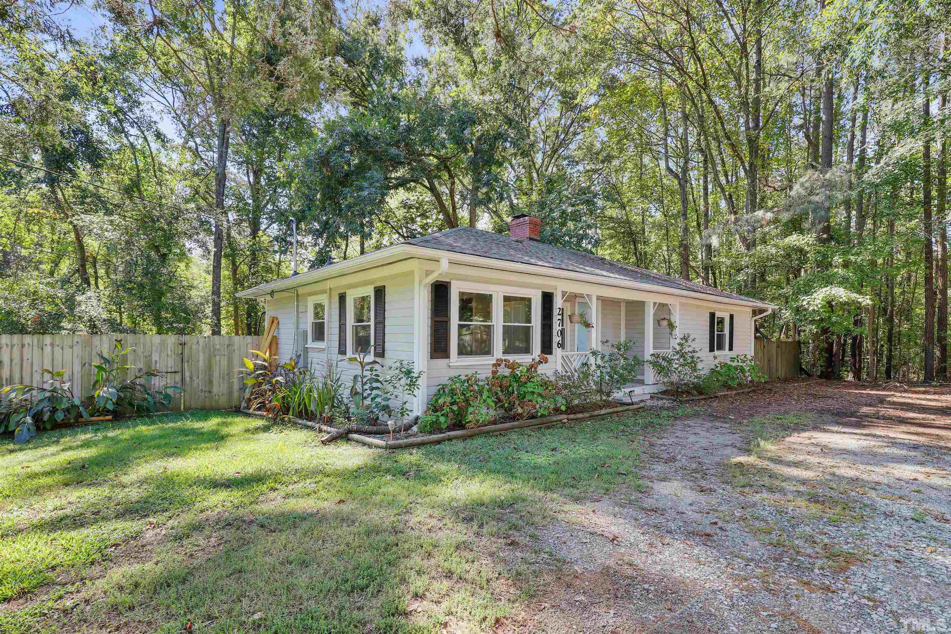 2706 Dearborn Drive Durham, NC 27704 - Photo 24 of 24 a view of a house with backyard