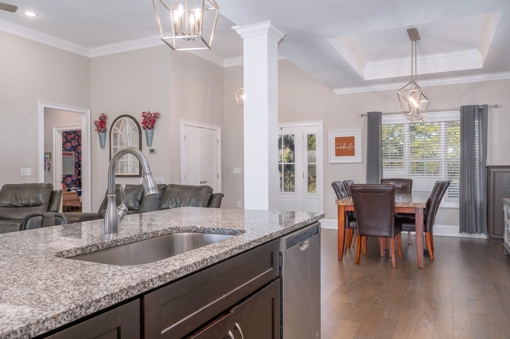 1835 Belotes Ferry Road Lebanon, TN 37087 - Photo 7 of 40 a kitchen with sink cabinets and dining table