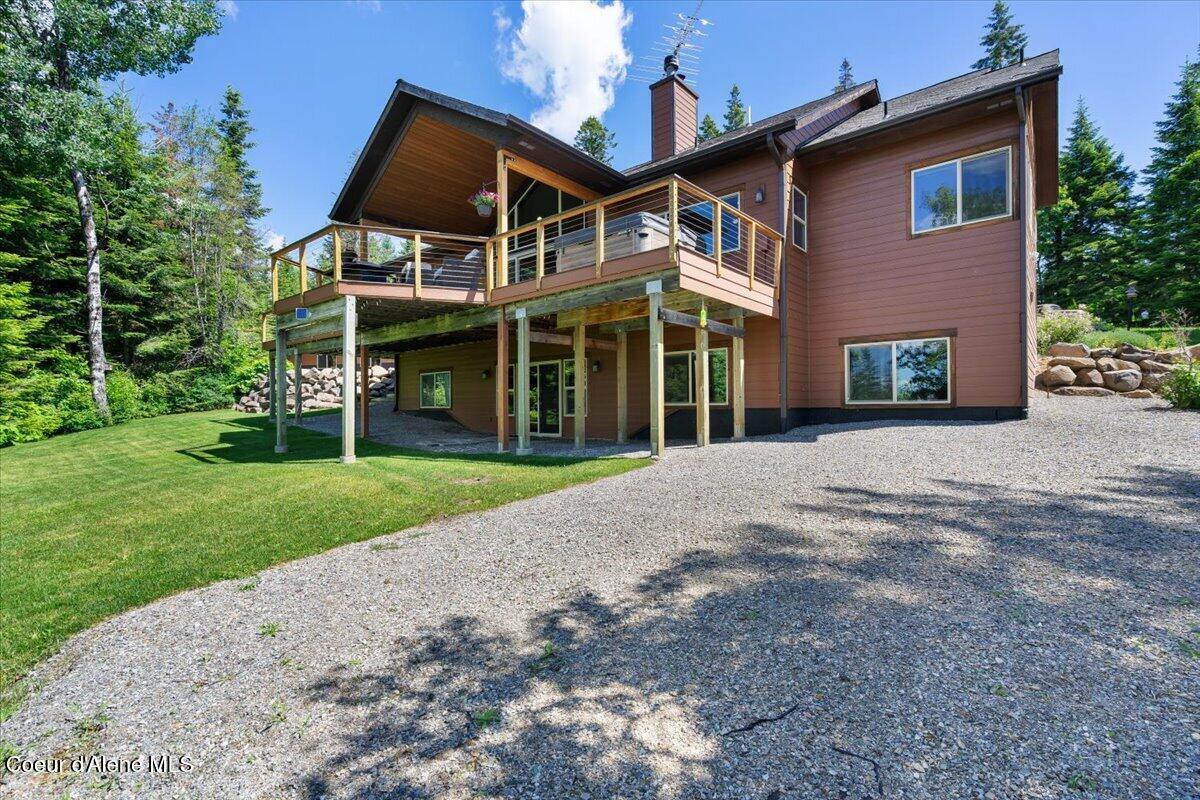 17378 North Freddi Road Rathdrum, ID 83858 - Photo 58 of 83 58-Back of Home